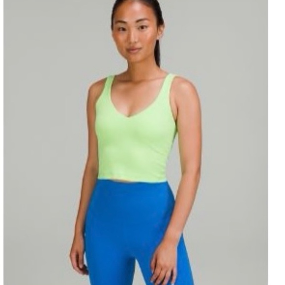 lululemon athletica Green Tank Top